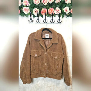 Garage Oversized Teddy Bear Jacket